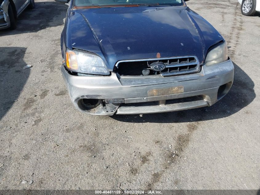 2003 Subaru Outback VIN: 4S3BH675X37605029 Lot: 40481159