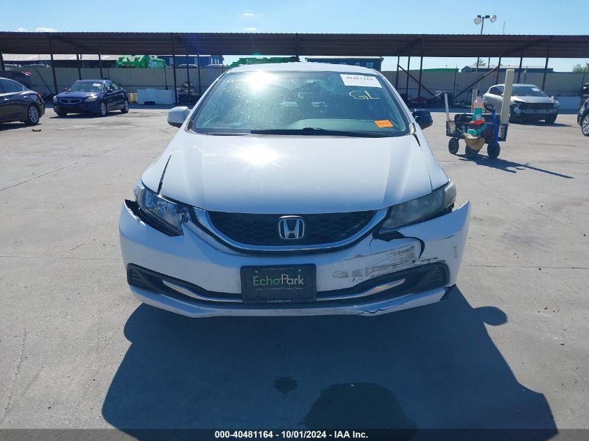 VIN 2HGFB2F5XDH561585 2013 Honda Civic, LX no.11