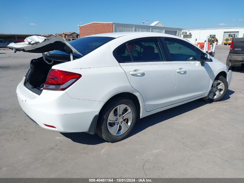 VIN 2HGFB2F5XDH561585 2013 Honda Civic, LX no.4