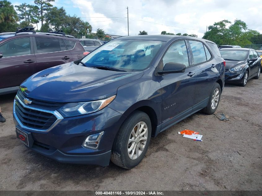 VIN 3GNAXHEV0KL220335 2019 Chevrolet Equinox, LS no.2