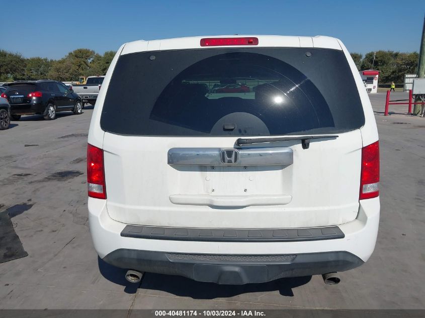 5FNYF3H49FB024480 2015 Honda Pilot Ex