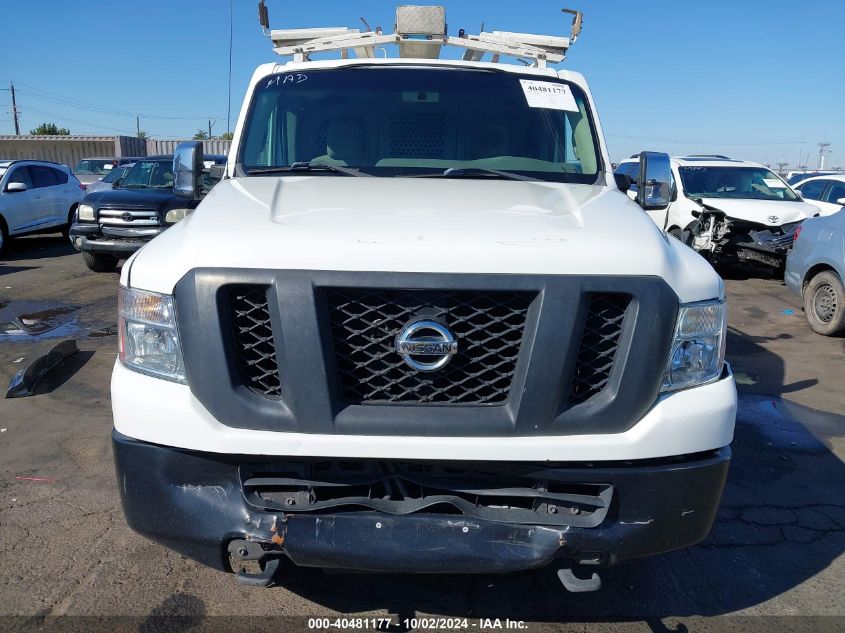 2015 Nissan Nv Cargo Nv2500 Hd Sv V8 VIN: 1N6AF0KX4FN802508 Lot: 40481177