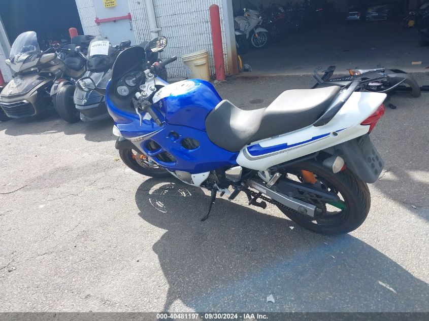 2006 Suzuki Gsx600 F VIN: JS1GN79A962104367 Lot: 40481197