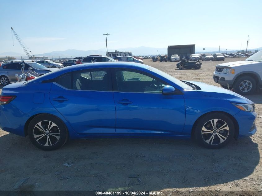 2021 Nissan Sentra Sv Xtronic Cvt VIN: 3N1AB8CVXMY258609 Lot: 40481199