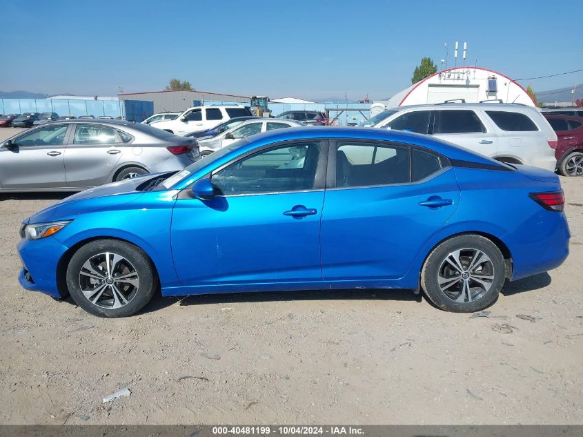 2021 Nissan Sentra Sv Xtronic Cvt VIN: 3N1AB8CVXMY258609 Lot: 40481199