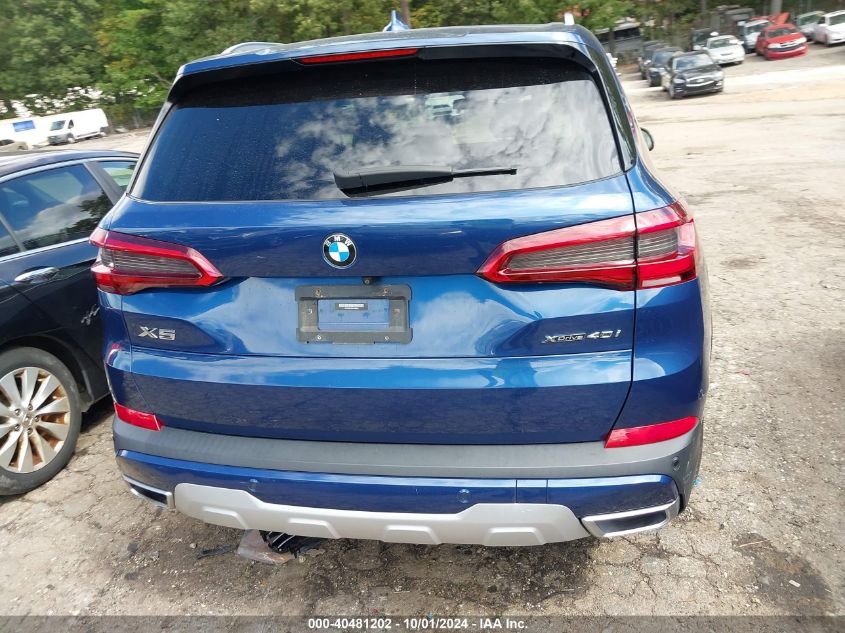 5UXCR6C59KLK80031 2019 BMW X5 xDrive40I