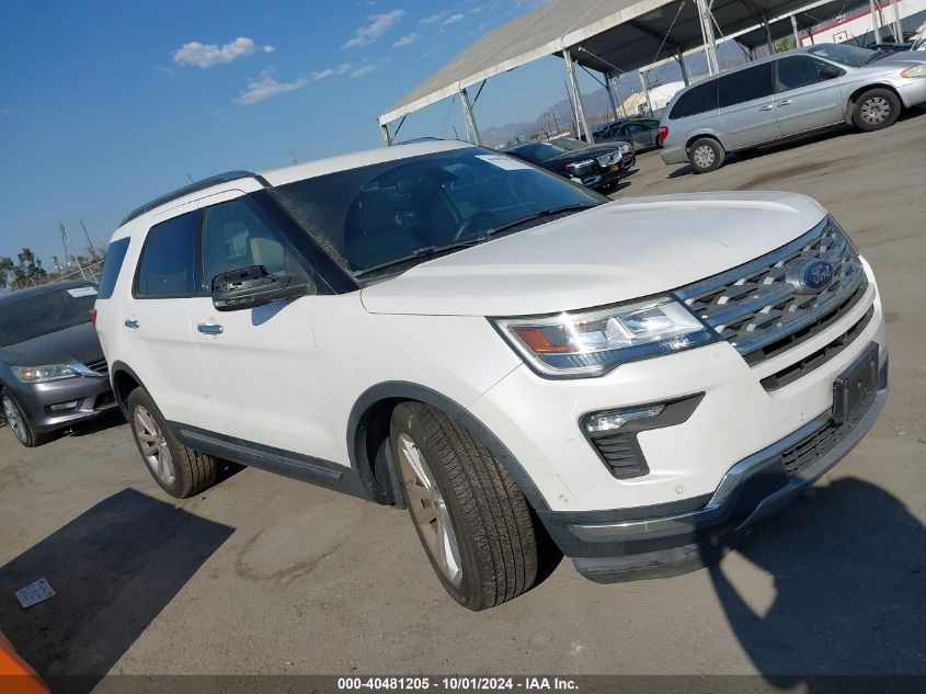 1FM5K7F85JGB65617 2018 FORD EXPLORER - Image 1