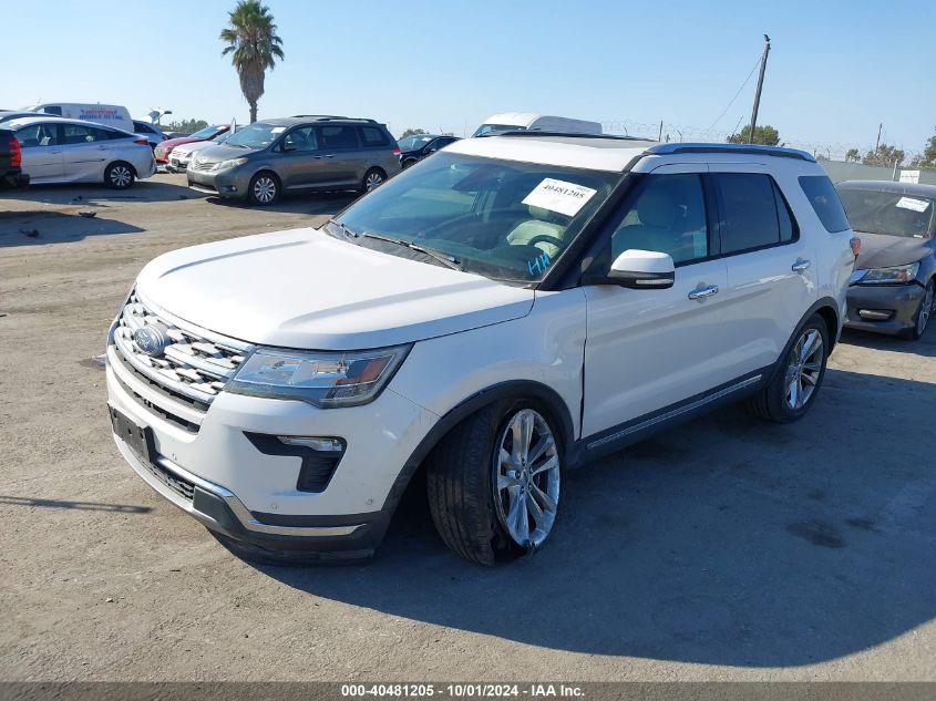 1FM5K7F85JGB65617 2018 FORD EXPLORER - Image 2