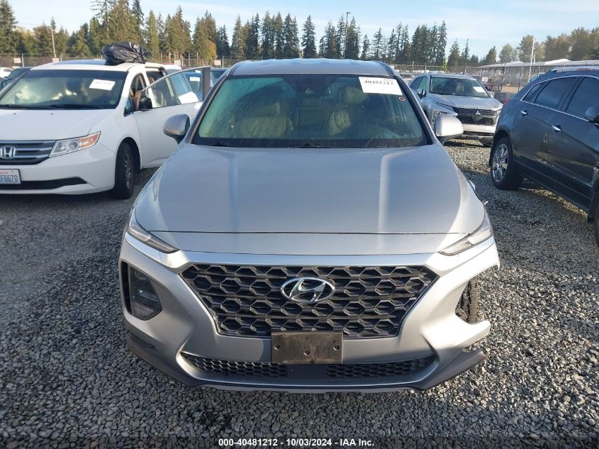 2020 Hyundai Santa Fe Sel VIN: 5NMS33AD8LH217108 Lot: 40481212