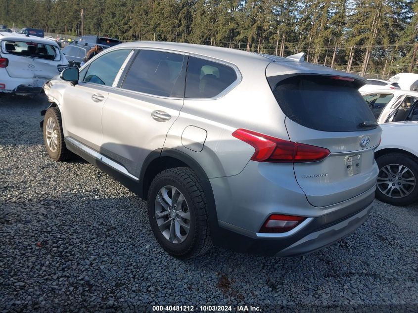 2020 Hyundai Santa Fe Sel VIN: 5NMS33AD8LH217108 Lot: 40481212