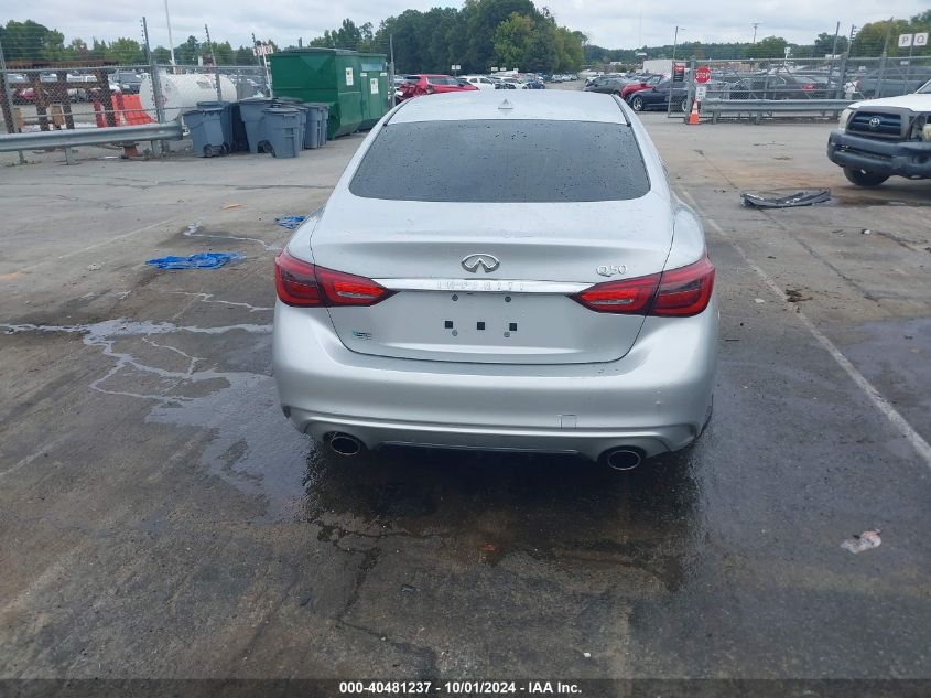 2020 Infiniti Q50 Luxe VIN: JN1EV7AP1LM207346 Lot: 40481237