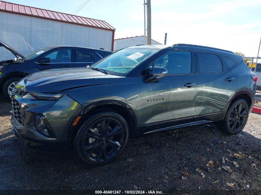 2019 Chevrolet Blazer Rs VIN: 3GNKBERS2KS698344 Lot: 40665079