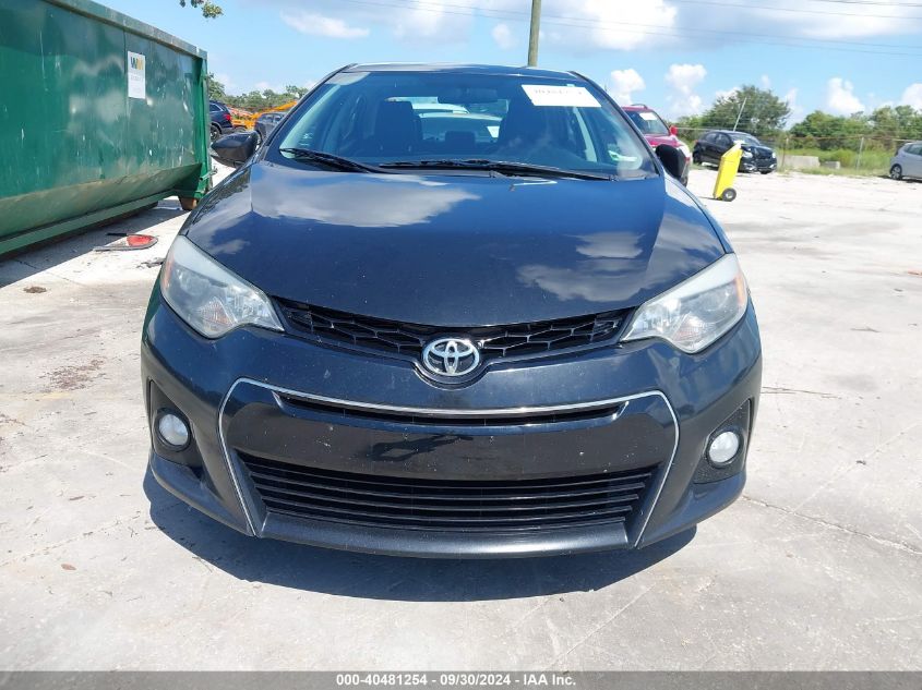 2015 Toyota Corolla S VIN: 2T1BURHE1FC361138 Lot: 40481254