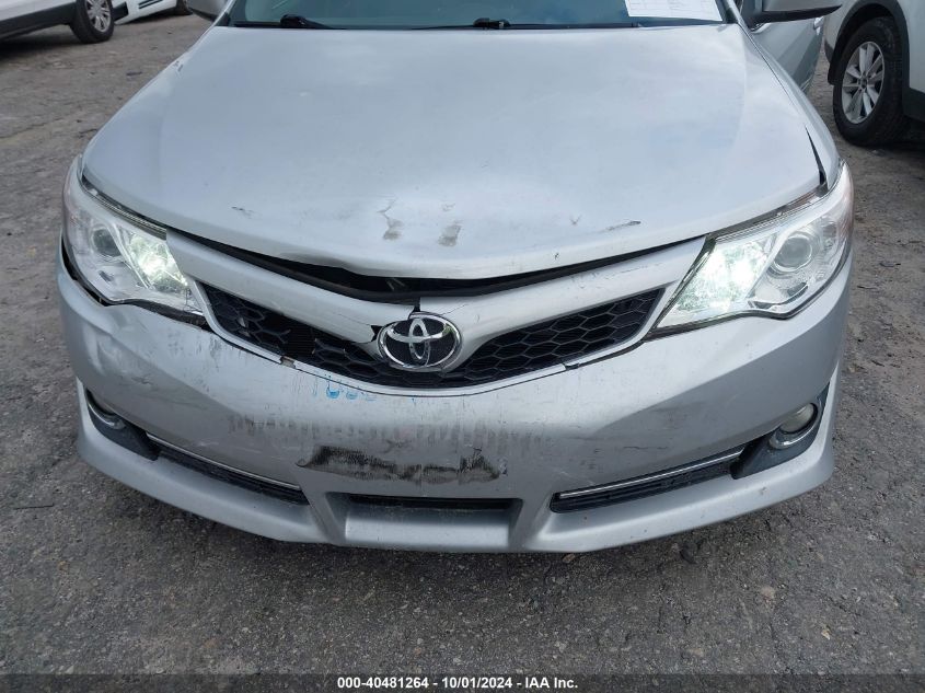 2012 Toyota Camry Se VIN: 4T1BF1FK4CU075749 Lot: 40481264