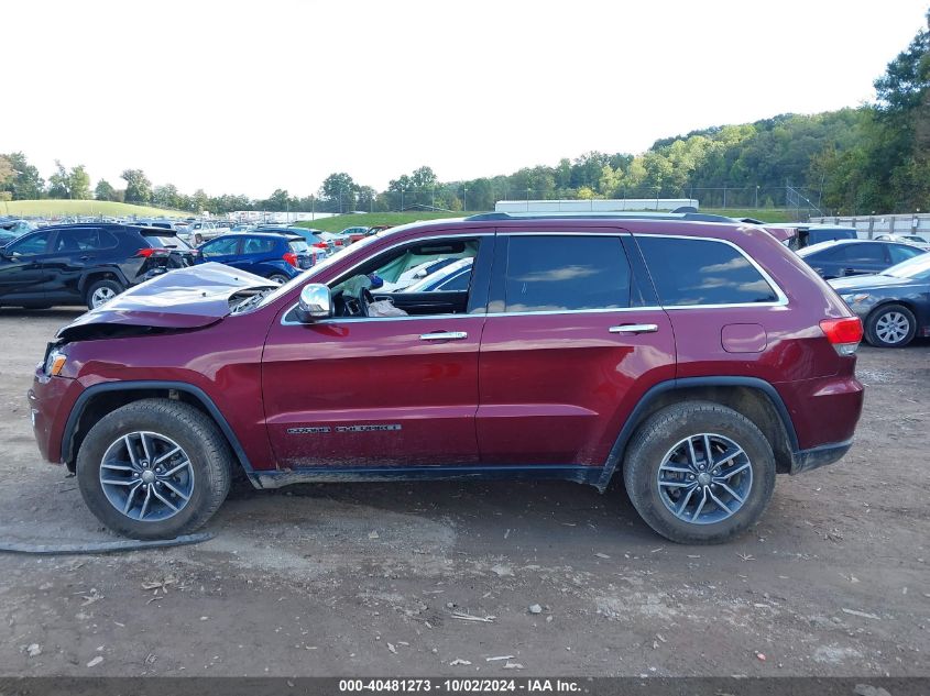 2018 Jeep Grand Cherokee Limited 4X4 VIN: 1C4RJFBG8JC266495 Lot: 40481273