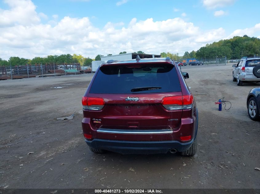 2018 Jeep Grand Cherokee Limited 4X4 VIN: 1C4RJFBG8JC266495 Lot: 40481273