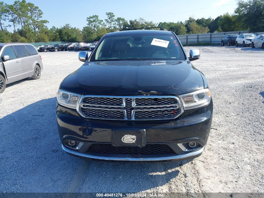 2017 Dodge Durango Citadel VIN: 1C4RDHEG2HC636445 Lot: 40481276