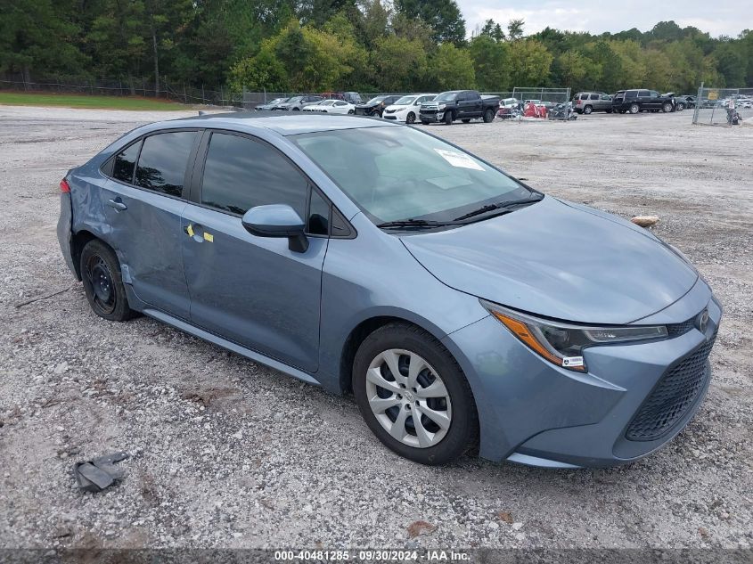 2020 Toyota Corolla Le VIN: 5YFEPRAEXLP104747 Lot: 40481285