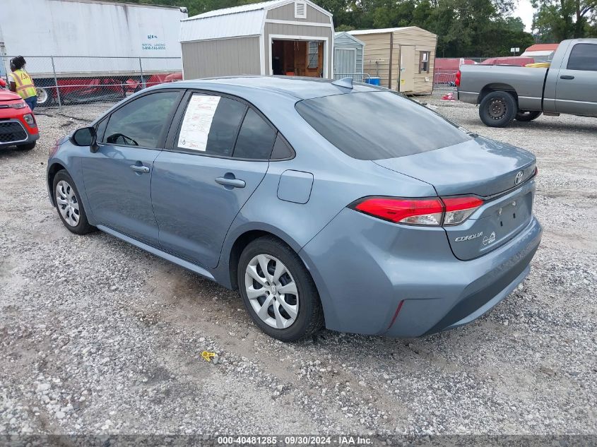 2020 Toyota Corolla Le VIN: 5YFEPRAEXLP104747 Lot: 40481285