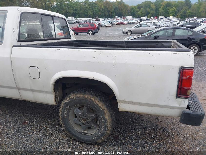 1996 Dodge Dakota VIN: 1B7GG23X4TS669850 Lot: 40481290