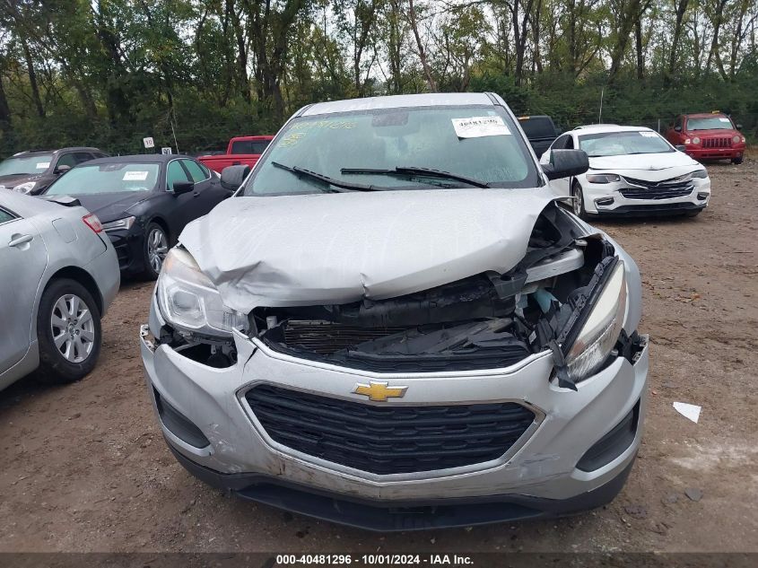 2GNALBEK6G6320000 2016 Chevrolet Equinox Ls