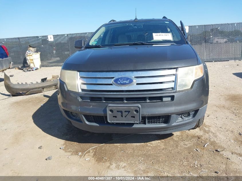 2007 Ford Edge Sel VIN: 2FMDK48C87BA87278 Lot: 40481307