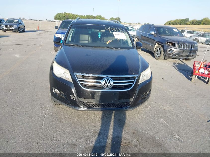 2011 Volkswagen Tiguan Se VIN: WVGBV7AXXBW516487 Lot: 40481312