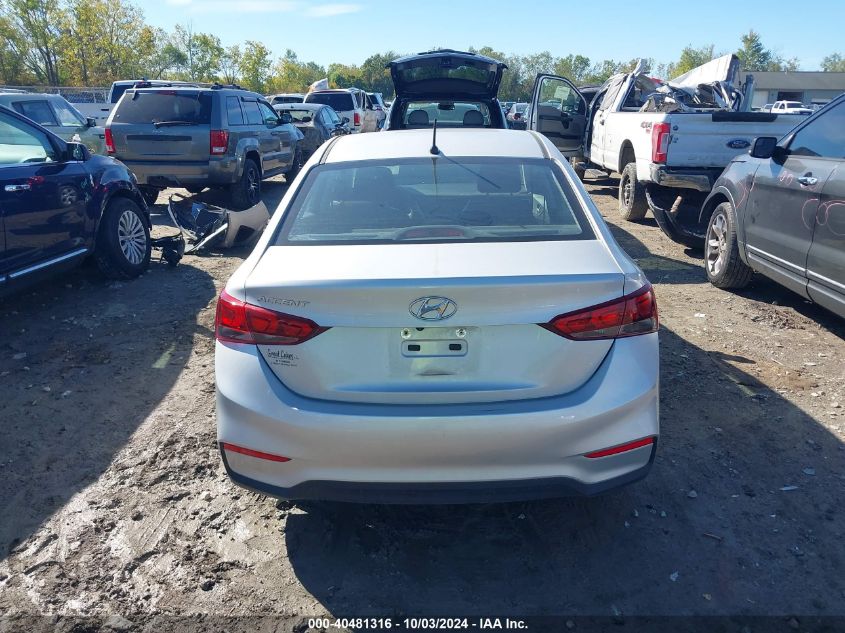 2020 Hyundai Accent Se VIN: 3KPC24A69LE124135 Lot: 40481316