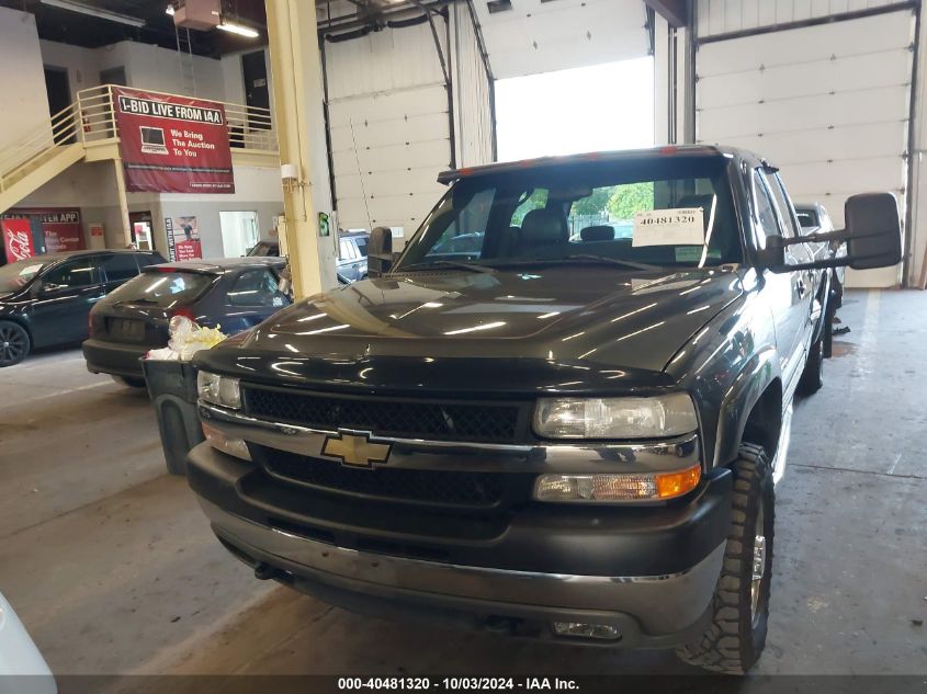 2002 Chevrolet Silverado 2500Hd Lt VIN: 1GCHK23112F105840 Lot: 40481320