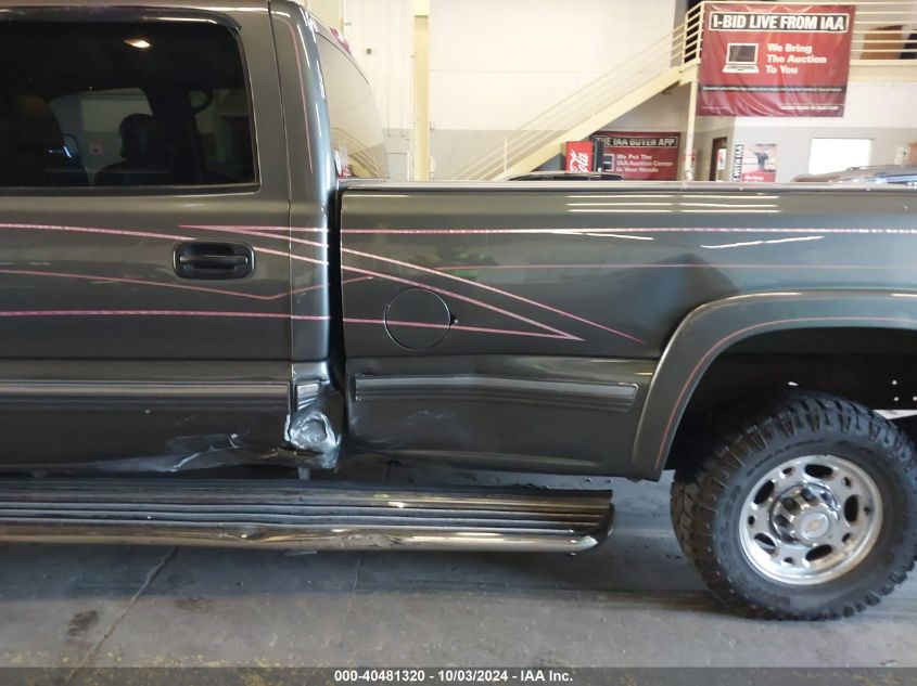 2002 Chevrolet Silverado 2500Hd Lt VIN: 1GCHK23112F105840 Lot: 40481320