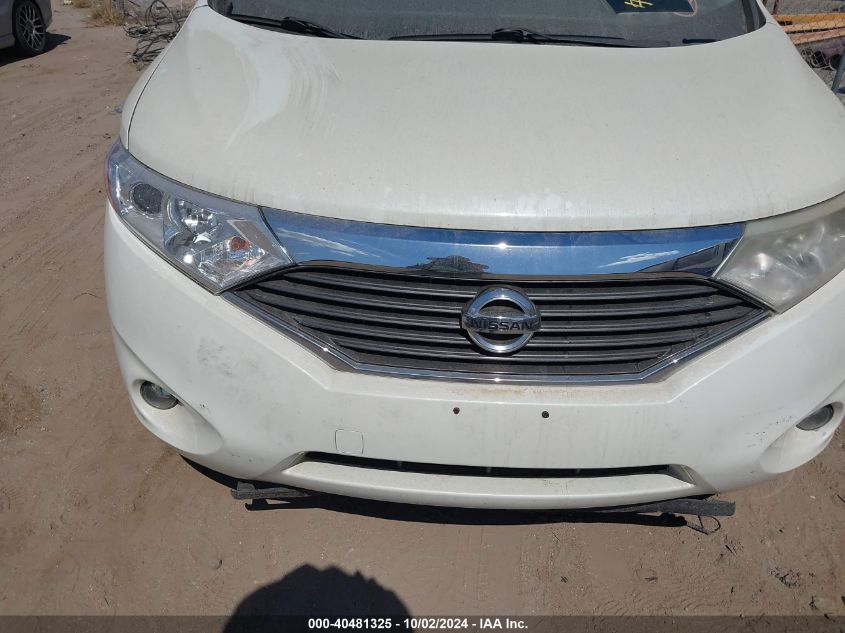 JN8AE2KP4E9102842 2014 Nissan Quest Sl