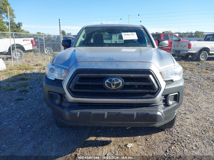 2022 Toyota Tacoma Sr VIN: 3TYSX5EN0NT012454 Lot: 40481344