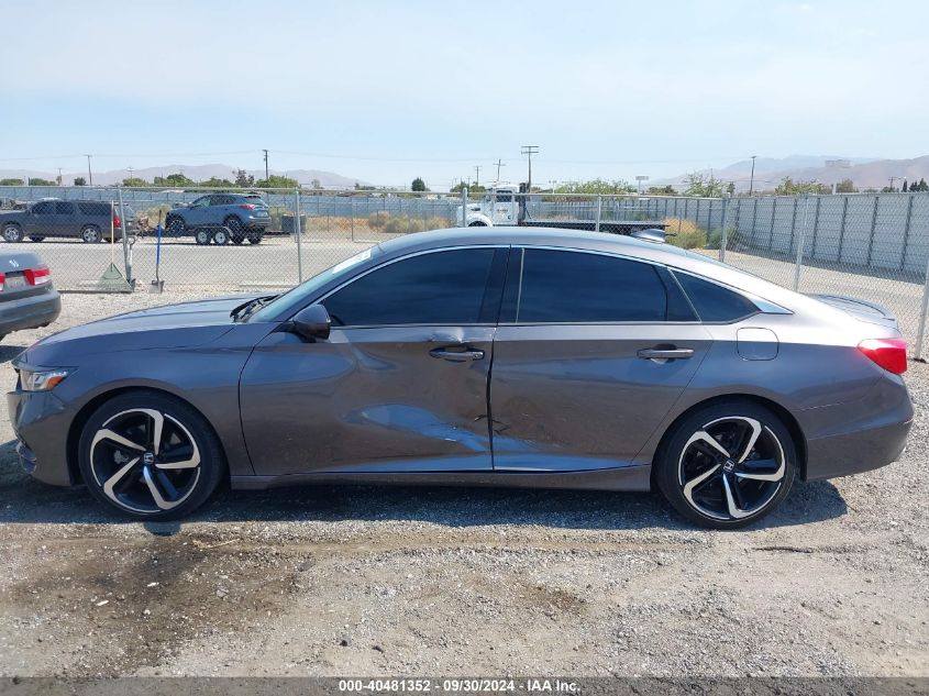 1HGCV1F36JA249485 2018 Honda Accord Sport