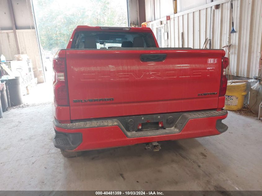 2022 Chevrolet Silverado 1500 4Wd Short Bed Custom VIN: 3GCPDBEK9NG513369 Lot: 40481359