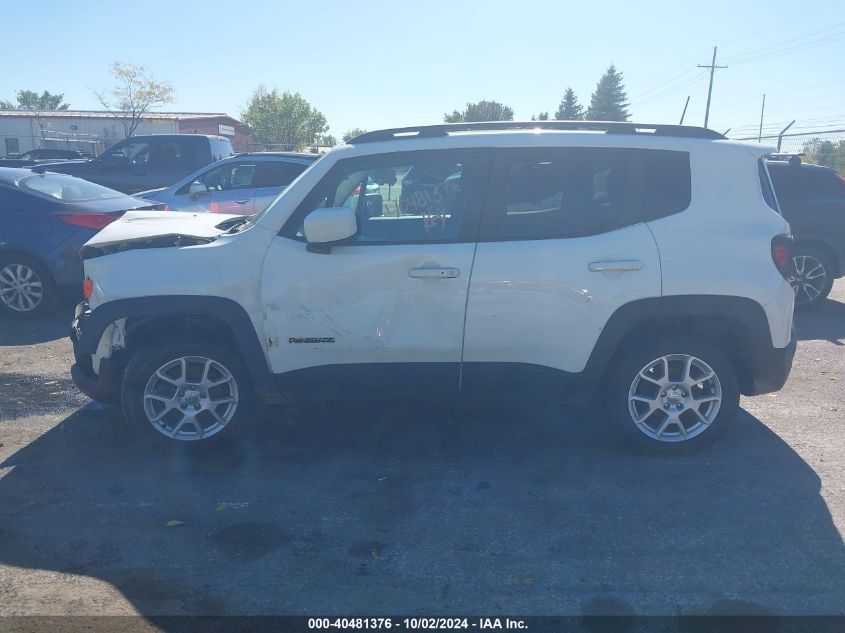 2019 Jeep Renegade Latitude 4X4 VIN: ZACNJBBB3KPK73117 Lot: 40481376