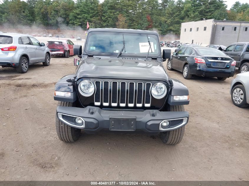 2019 Jeep Wrangler Unlimited Sahara 4X4 VIN: 1C4HJXEN8KW593054 Lot: 40481377