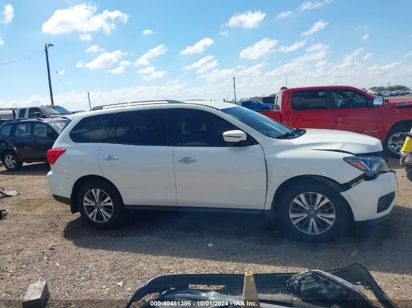 2018 Nissan Pathfinder S/Sv/Sl/Platinum VIN: 5N1DR2MN8JC664714 Lot: 40481386