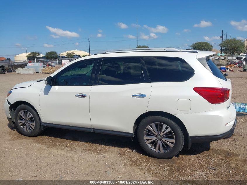 2018 Nissan Pathfinder S/Sv/Sl/Platinum VIN: 5N1DR2MN8JC664714 Lot: 40481386