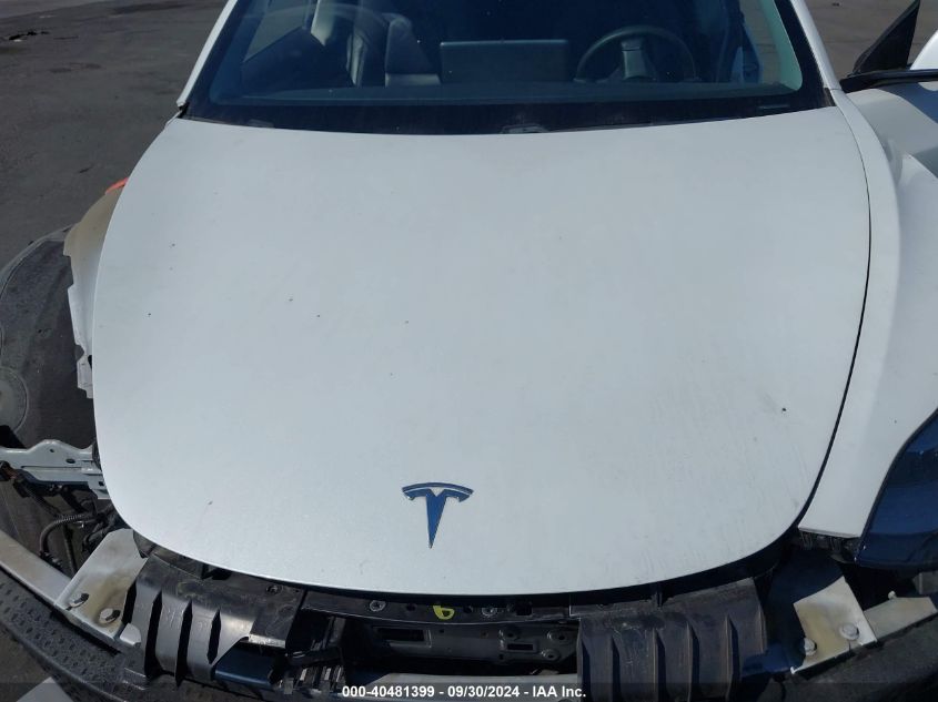 2021 Tesla Model 3 Standard Range Plus Rear-Wheel Drive VIN: 5YJ3E1EA1MF003423 Lot: 40481399