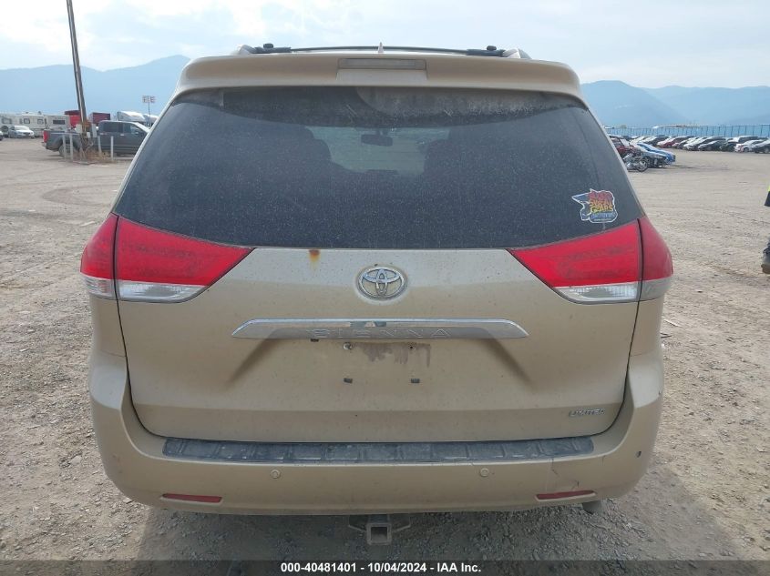 5TDYK3DC1DS333877 2013 Toyota Sienna Limited V6 7 Passenger