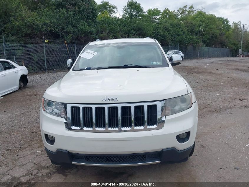 2012 Jeep Grand Cherokee Limited VIN: 1C4RJFBT4CC124760 Lot: 40481414