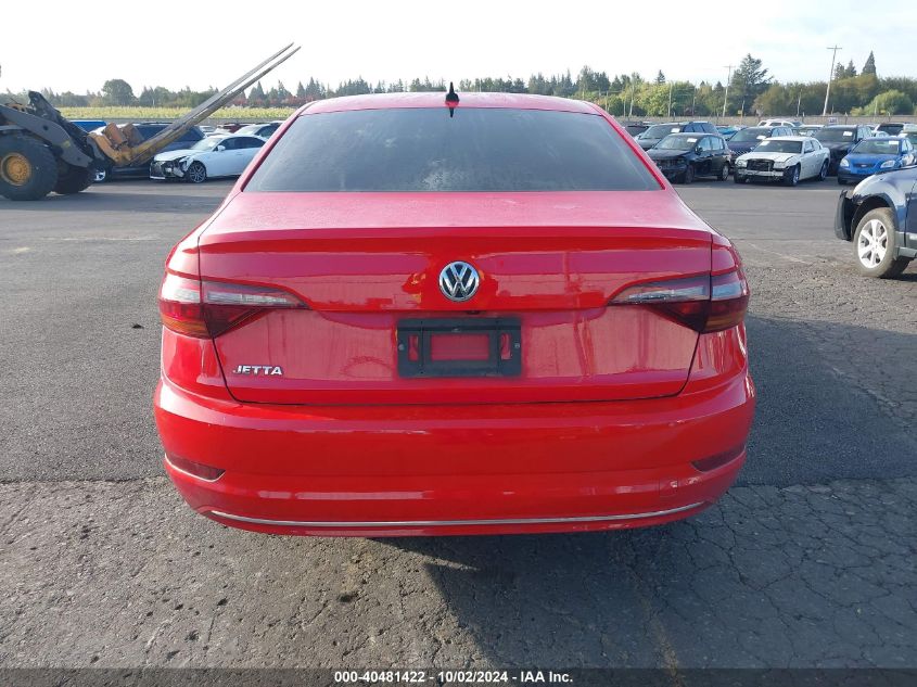 2019 Volkswagen Jetta 1.4T Sel VIN: 3VWEB7BU0KM199802 Lot: 40481422