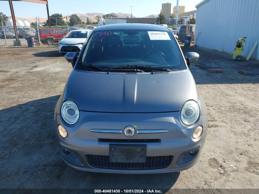 3C3CFFBR7CT115264 2012 Fiat 500 Sport