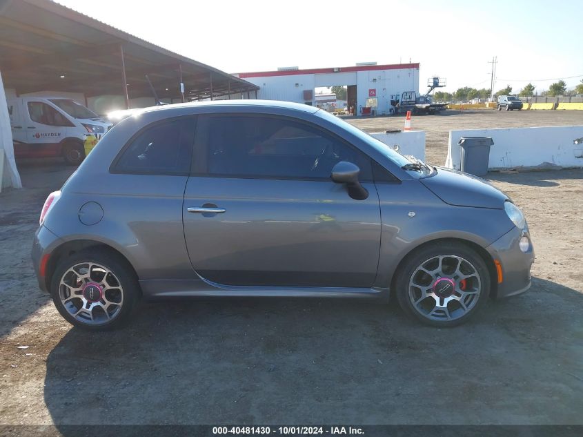 2012 Fiat 500 Sport VIN: 3C3CFFBR7CT115264 Lot: 40481430