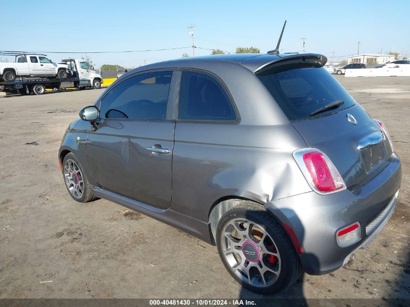 3C3CFFBR7CT115264 2012 Fiat 500 Sport