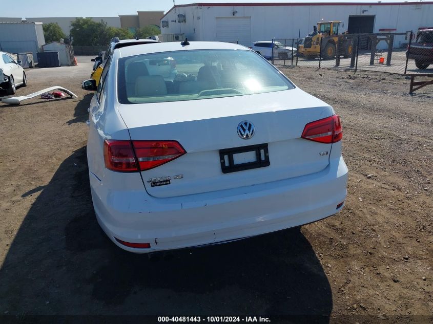 2015 Volkswagen Jetta 1.8T Se VIN: 3VWD17AJ4FM297176 Lot: 40481443