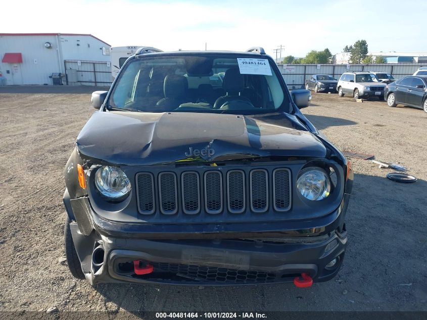 2015 Jeep Renegade Trailhawk VIN: ZACCJBCT8FPC50231 Lot: 40481464