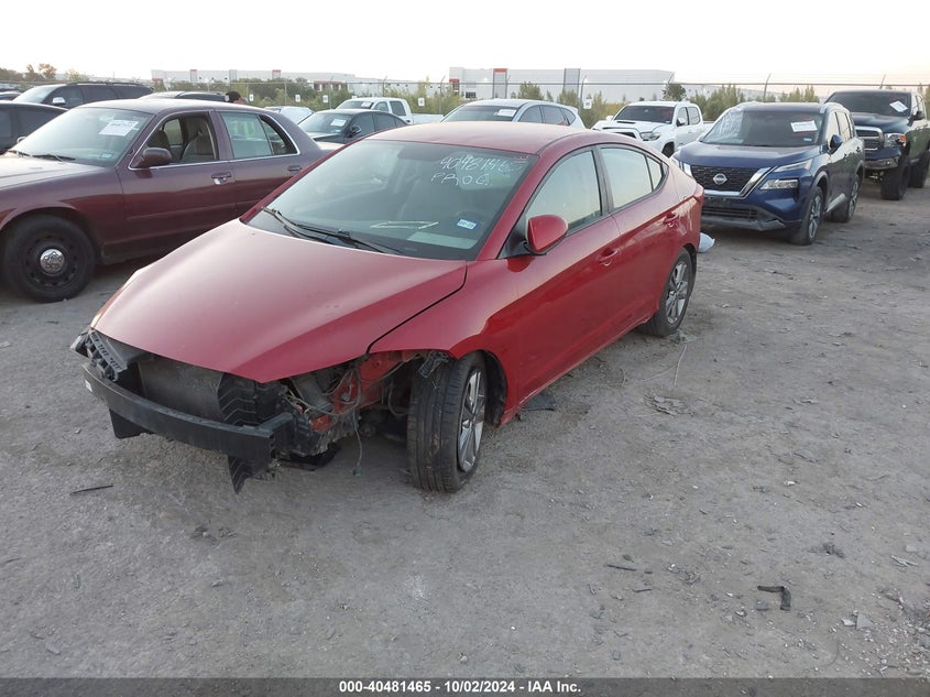 VIN 5NPD84LF8JH301511 2018 HYUNDAI ELANTRA SEL