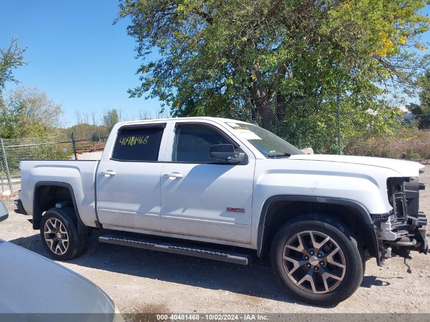 2017 GMC Sierra 1500 Slt VIN: 3GTU2NEJ7HG433722 Lot: 40481468