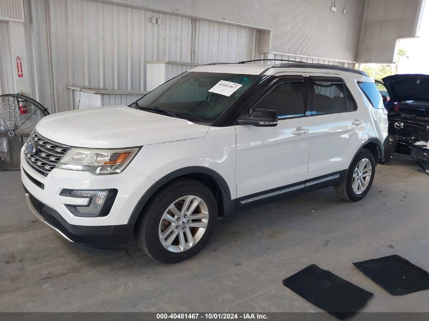 1FM5K7DH8HGB68802 2017 FORD EXPLORER - Image 2